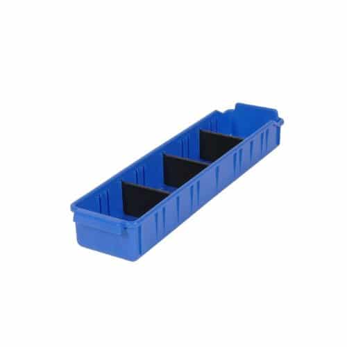 PL32080 - Blue Parts Tray 415D x 100W x 60H including 3 dividers