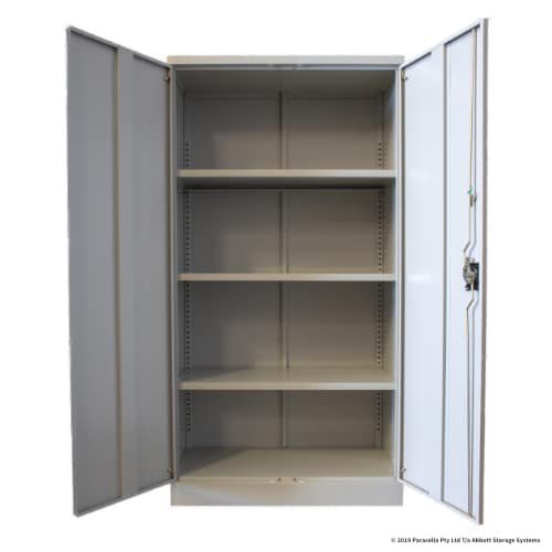 CB2606GY - Storage Cabinet 1830h x 915w x 457d 3 Shelf Grey