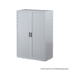 Tambour Door Cabinet 1340H x 900W x 500D Grey