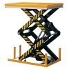 Stationary Electric Double Scissor Lift Table 1300 x 850