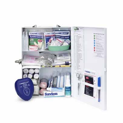 WS63100 - First Aid Kit - Metal Cabinet - up to 100 people