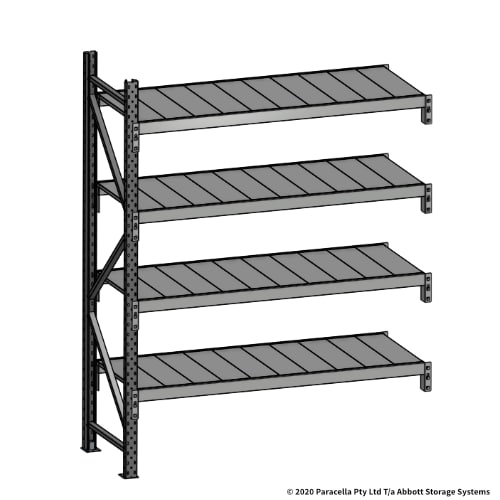 2000H 1500W 600D Steel Shelf Panels Add-On