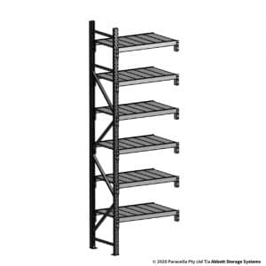 3000H 900W 600D Steel Shelf Panels Add-On