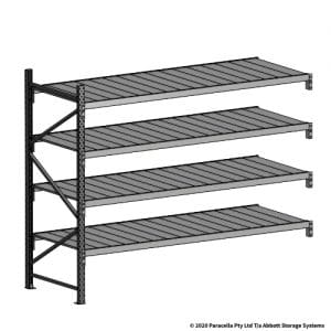 Open Span OS43999 2000H 2400W 900D Steel Shelf Panels Add-On Bay