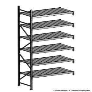 Open Span OS43941 3000H 1800W 900D Steel Shelf Panels Add-On Bay