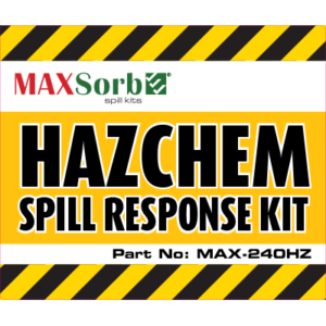 Hazchem Spill Kit Label 240L - WS04300L