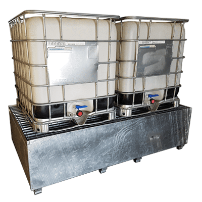 MH30001 - Double IBC Bunded Metal Pallet