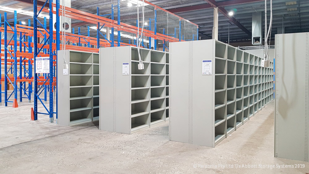 Remote Control Technologies (RCT) - Rolled Upright Shelving