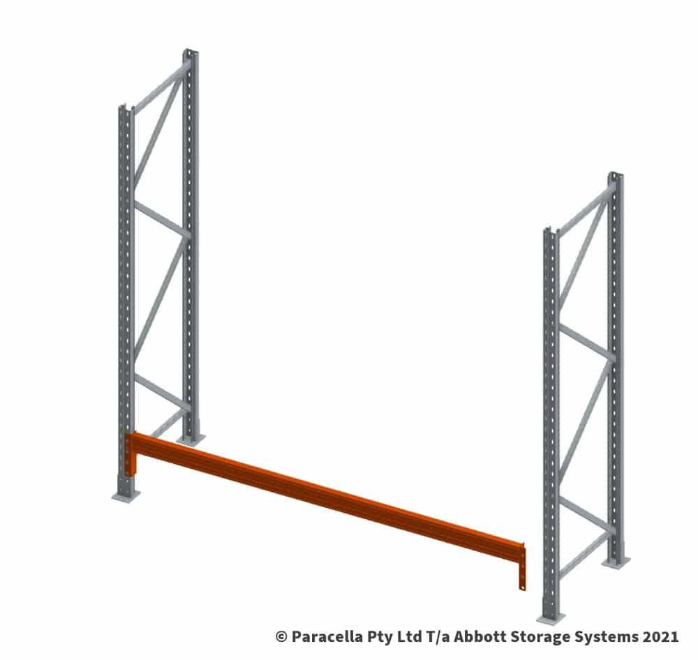 Installing Warehouse Pallet Racking - Securing second frame
