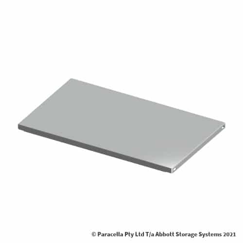 RU33270 - Rolled Upright Shelf 750W x 500D - Grey PC