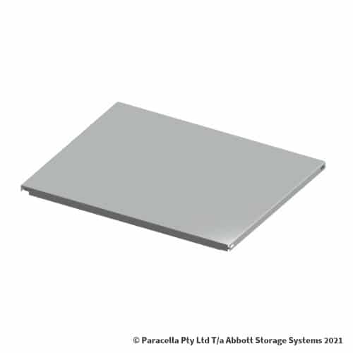 RU33280 - Rolled Upright Shelf 750W x 600D - Grey PC
