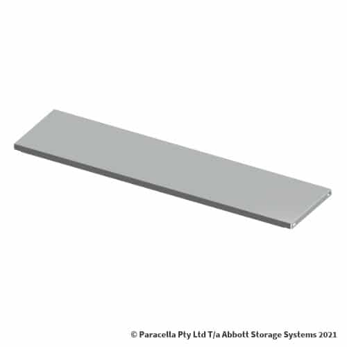 RU33370 - Rolled Upright Shelf 1200W x 300D - Grey PC