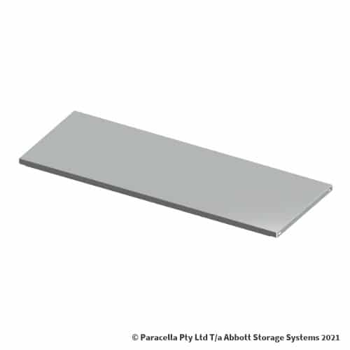 RU33390 - Rolled Upright Shelf 1200W x 450D - Grey PC