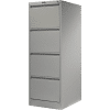 Grey Filing Cabinet 1320H x 470W x 620D