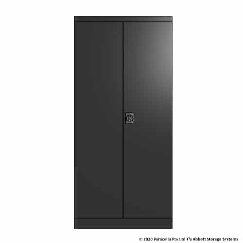 CB2611GR - Storage Cabinet 1950H x 915W x 457D 4 Shelf Graphite Ripple - Front View