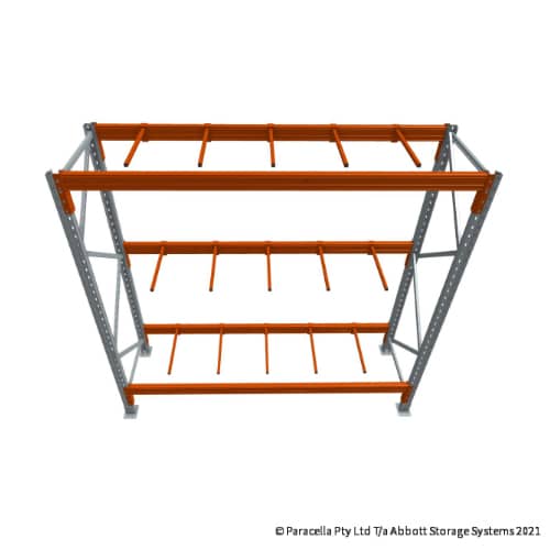 Vertical Rack Divider Prong - Top View